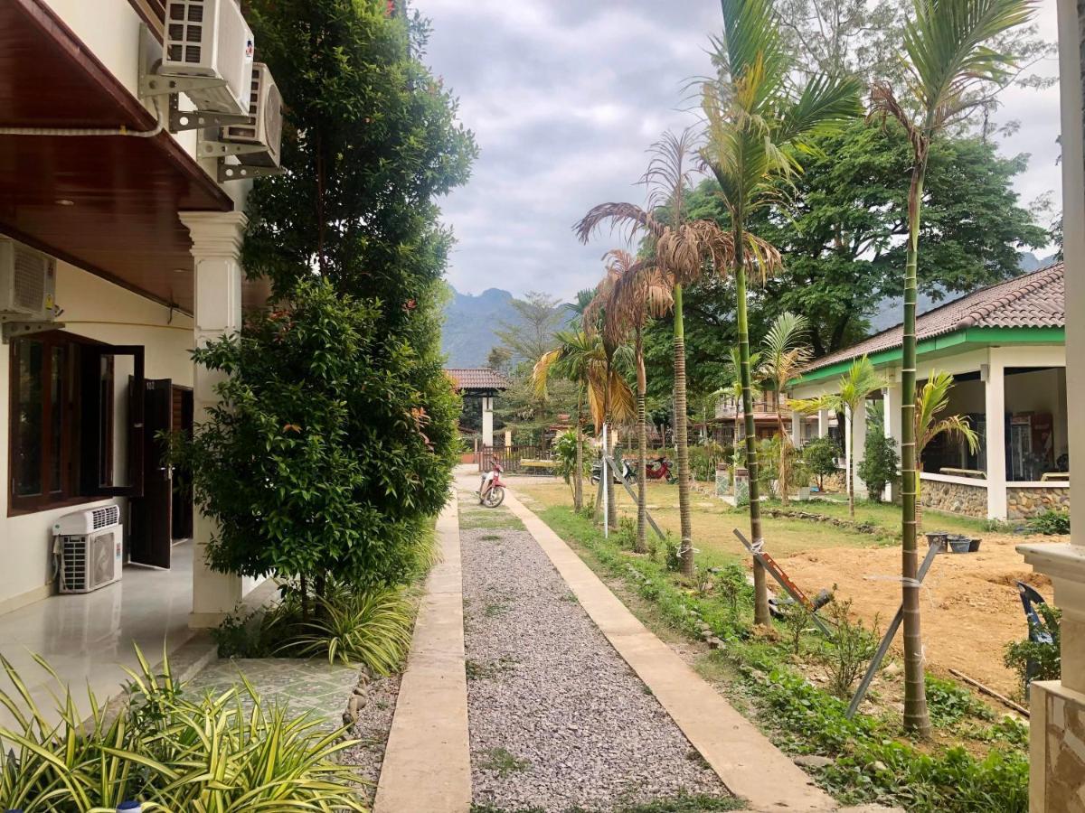 Vang Vieng Garden Resort Bagian luar foto