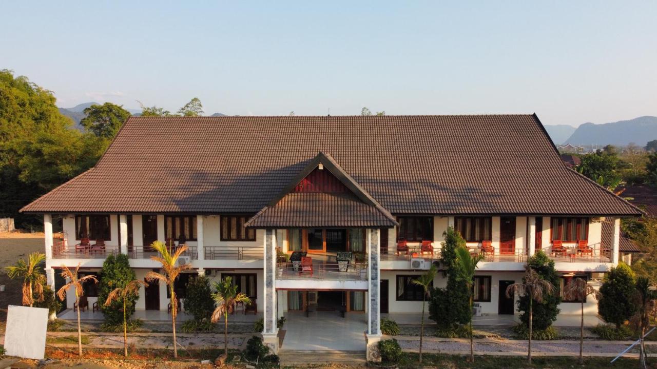 Vang Vieng Garden Resort Bagian luar foto