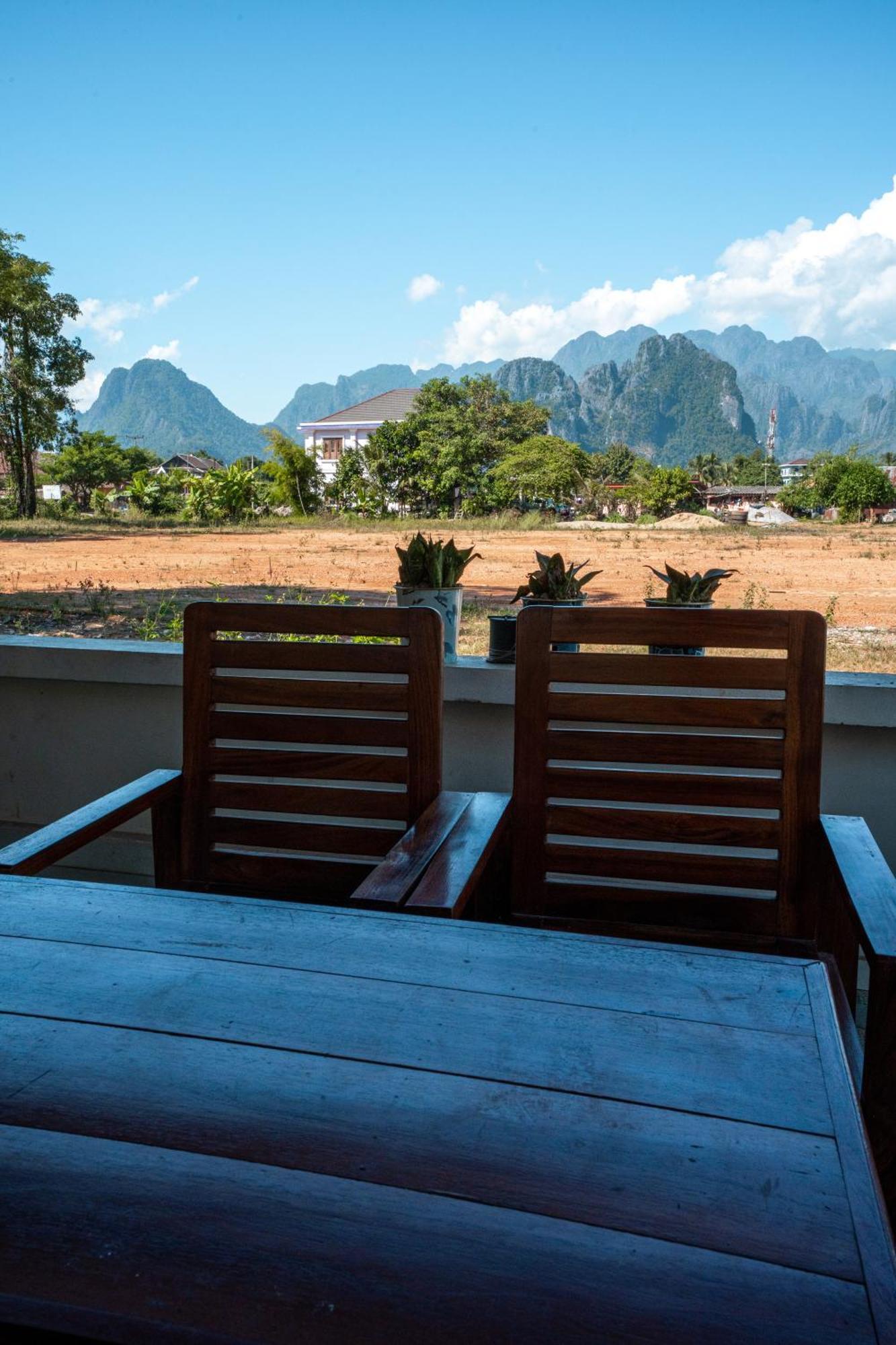 Vang Vieng Garden Resort Bagian luar foto